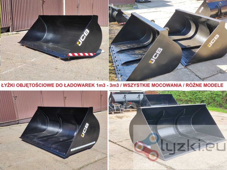 Łyżka szufla 1,5m3 Ładowarka teleskopowa JCB Merlo Manitou Dieci