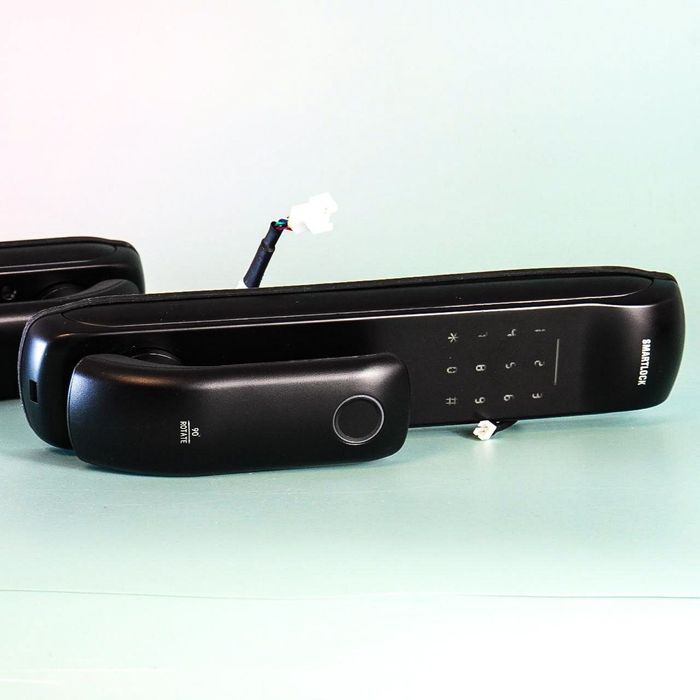 Смарт замок Smar Deer со сканером отпечатков пальцев, Wi-Fi.