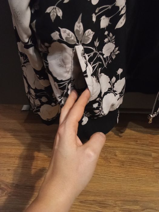 Bluza damska motyw kwiatowy rozmiar s