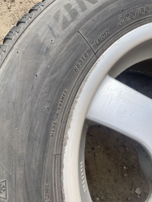 Kola BMW E36 E46 BORBET  (KBA 44682 ) opony zimowe 205/65R15
