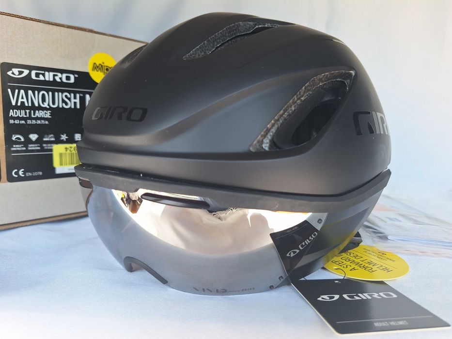 Kask rowerowy szosowy Giro Vanquish MIPS Black L 59-63cm