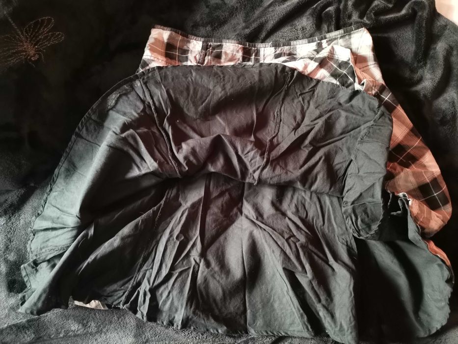 Spódnica czarno szara