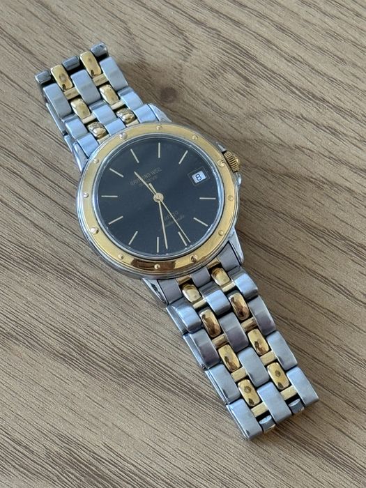 Raymond Weil Tango 3460 — швейцарський годинник (сталь+золото) 12 000