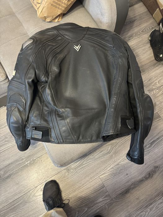 Kurta skórzana spodnie skórzane komplet