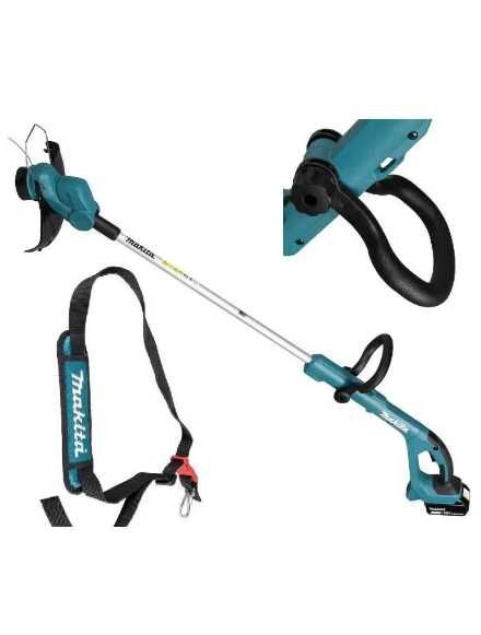 MAKITA DUR193Z 18V Podkaszarka Aku + Kosa 144 cm + Pas – Zestaw
