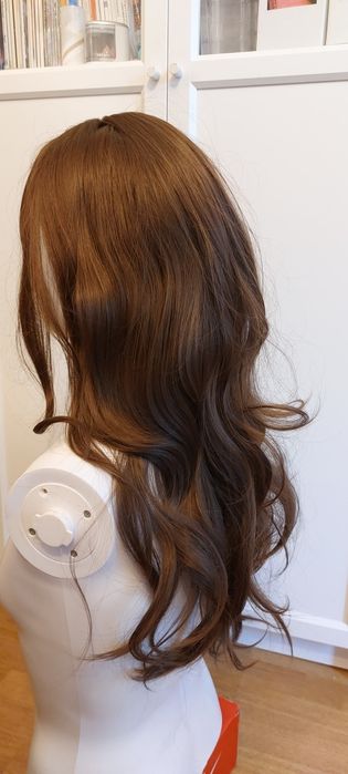 Peruka nowa jak naturalna brąz