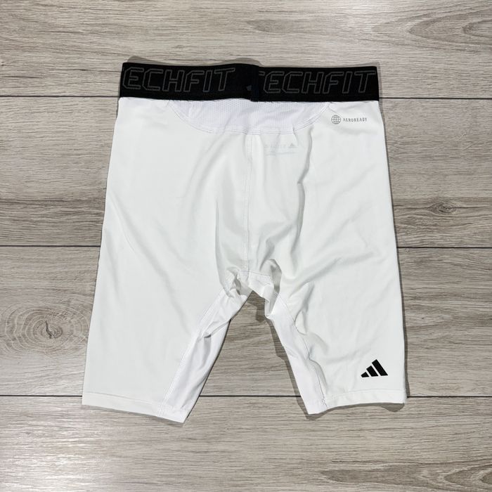 Білі Шорти Компресійні Адідас Adidas Techfit Compression, M, Оригінал