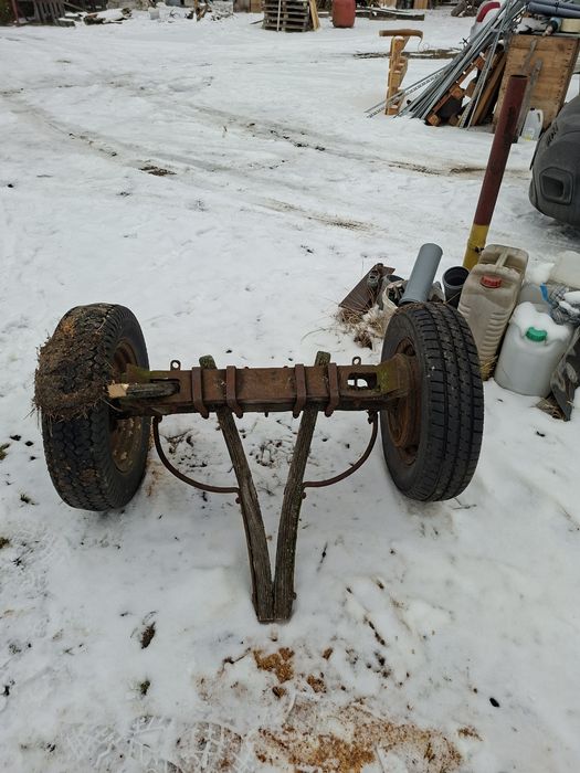 Wóz z dyszlem elementy