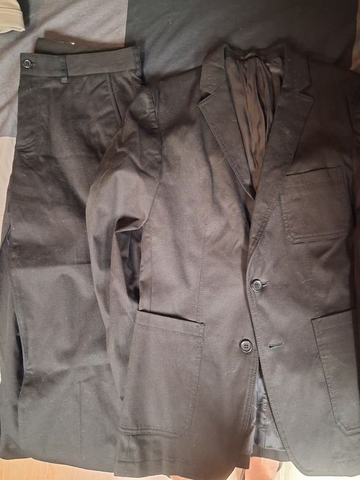 Fato preto zara tamanho S