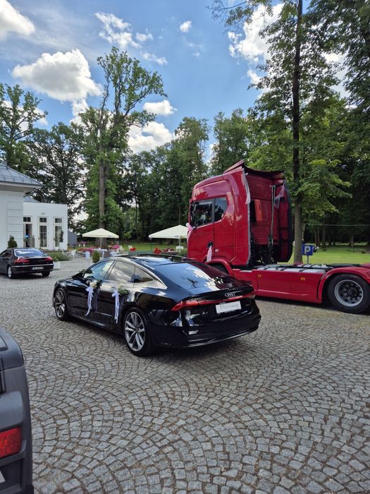 Luksusowe auto do ślubu Audi A7