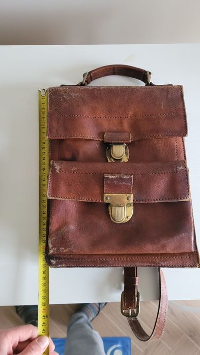 Plecak skórzany vinatge