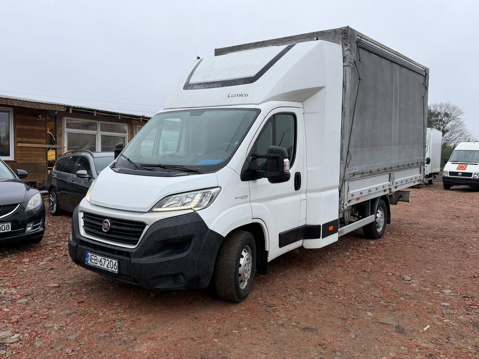 Fiat DUCATO  Ducato 2.3 177km led ! zabudowa Lanico na 2 osoby ! webasto super stan