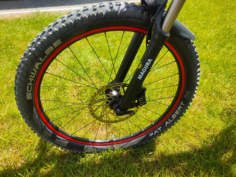 FullCanyon Magura mt5  Fox 160 Fox 165 203mm truvativ sram x9. ~12kg