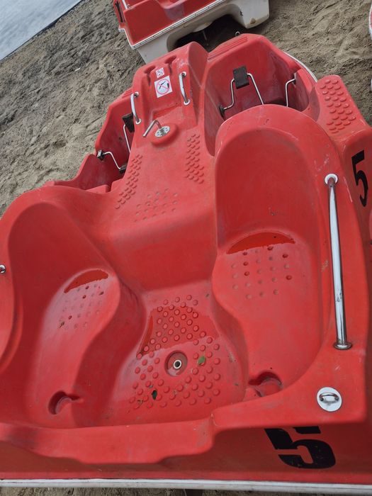 Rower wodny 4 osobowy z kółkami