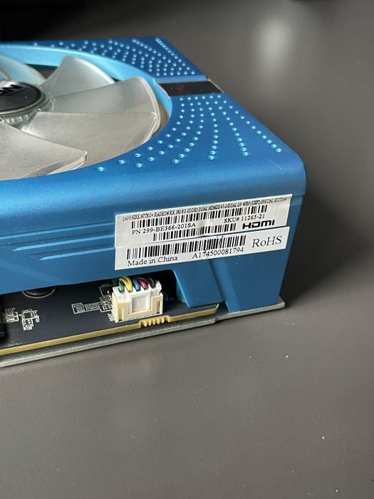 Sapphire Rx580 nitro + SPECIAL EDITION