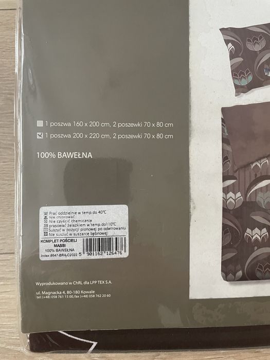 Komplet pościeli satynowej 200x220 70x80