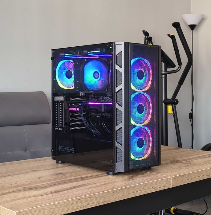 Komputer Gamingowy: RTX 3060Ti /Ryzen 5 5500/SSD M.2/AM4/WIN11 PRO