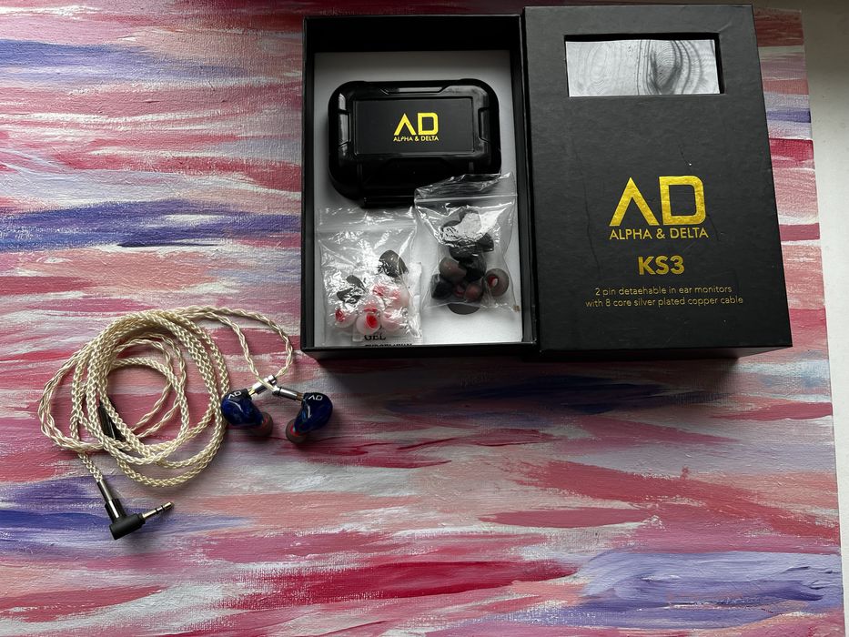 Alpha&Delta KS3 навушники hifi монітори