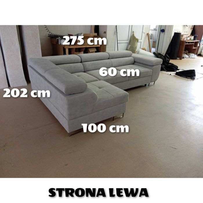 Narożnik Neapol VIGO (Nowość) - !!! Promocja !!! - regulowane zagłówki