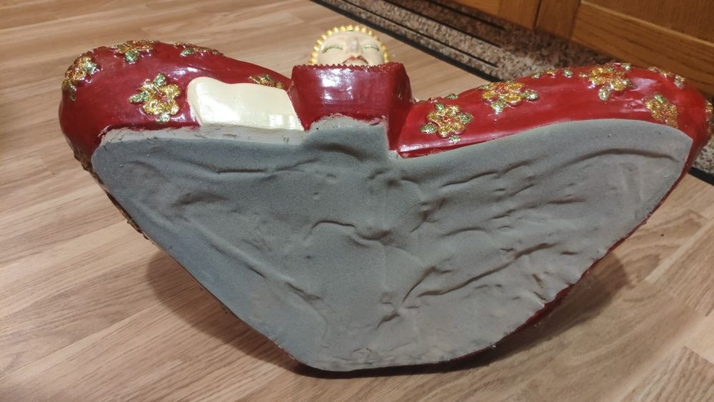 Buda decoração pintado a mao