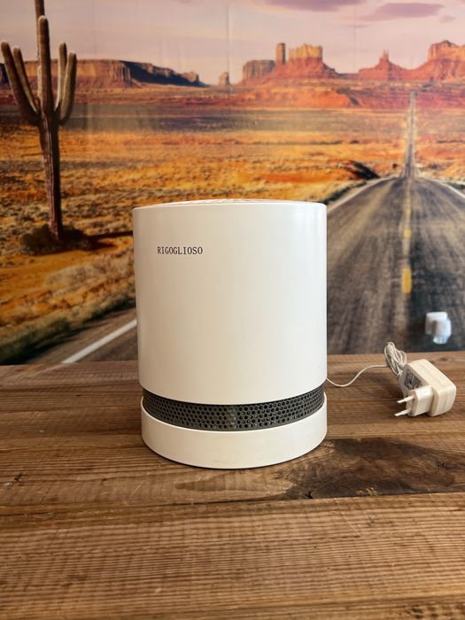 Purificador ar da RIGOGLIOSO com filtro HEPA lavavel para autocaravana ou casa
