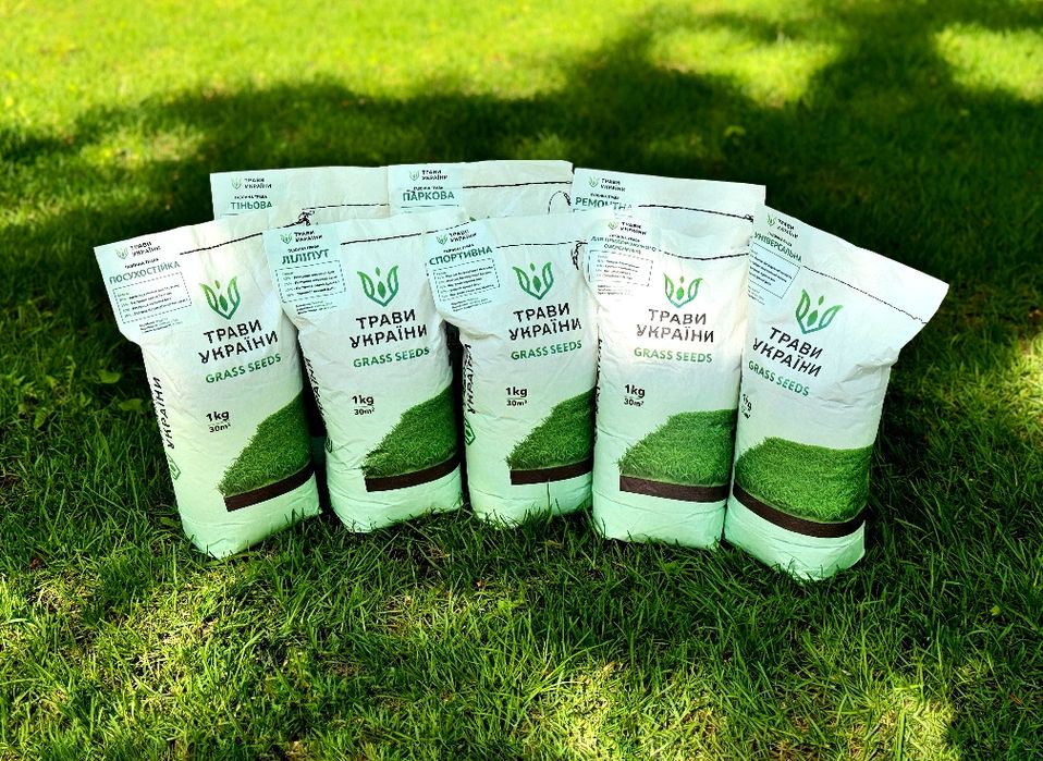 Насіння газону/ Газонна трава/ Трави України/ Газон