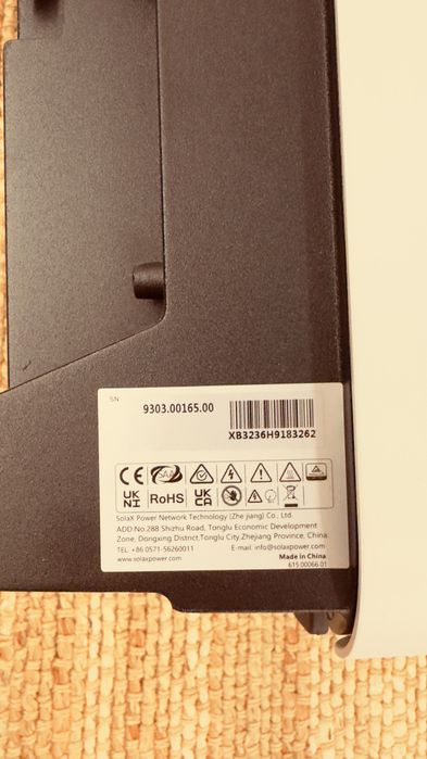 INVERSOR SOLAR SOLAX  X1-3.6-T-D(L)