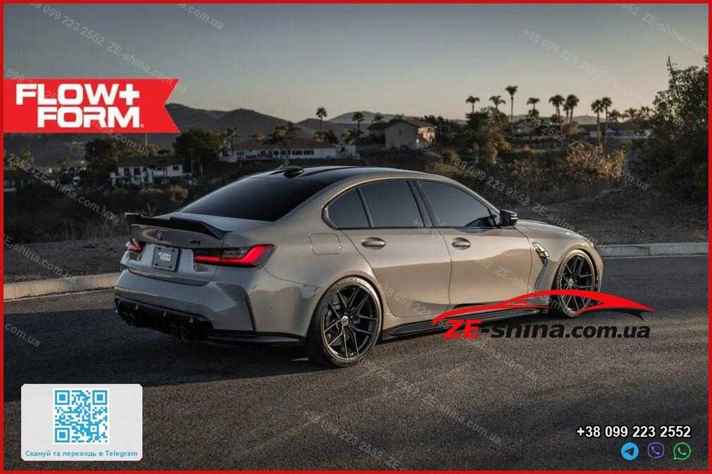 Диски HRE R17 5x120 ET35 Flow Forming 7 кг Gloss Black BMW F30 E90 F10 E60 F32 X3 F25 X4 F26 Нові