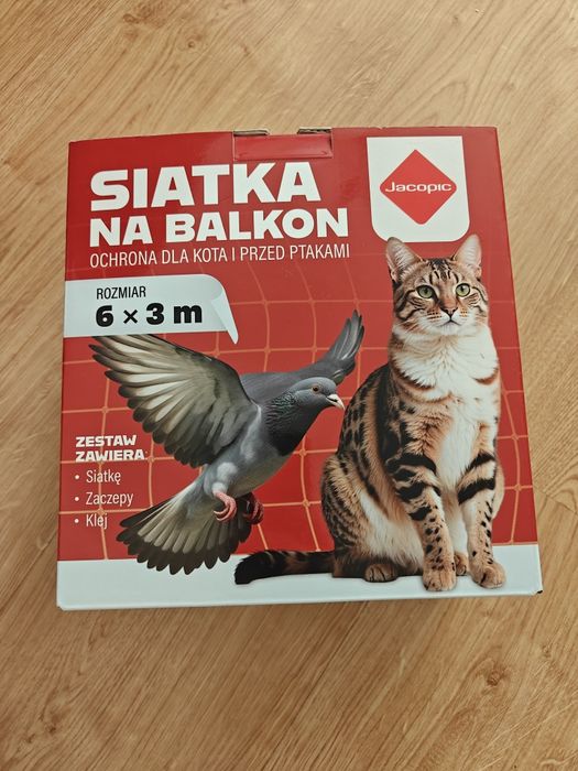 Siatka na balkon 6x3