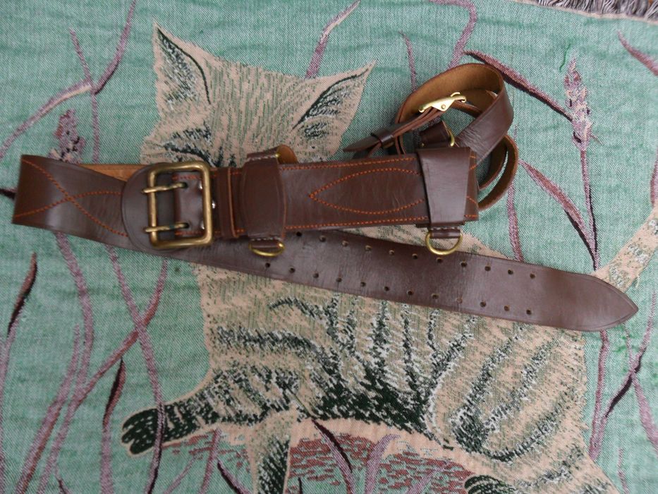 Ремень офицерский-портупея  номер-2  Новый-тех времен 1978-г