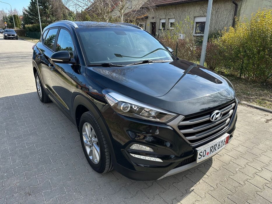 Hyundai Tucson 1.6 T-GDI 177KM | BEZWYPADKOWY | 105 tys. km | Bezwypadkowy | Serwis