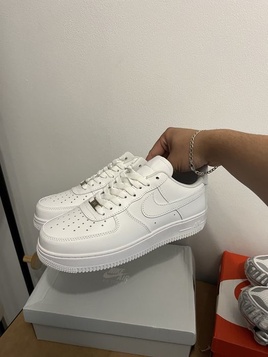 Nowe! Nike Air Force 1 ’07 White Triple White r. 42