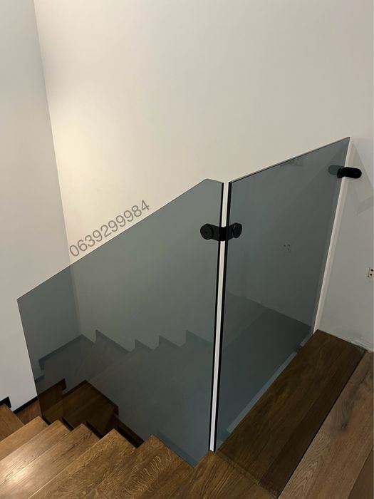 Скляні перила,дашки зі скла,балкони тераси зі скла,вироби з нержавійки