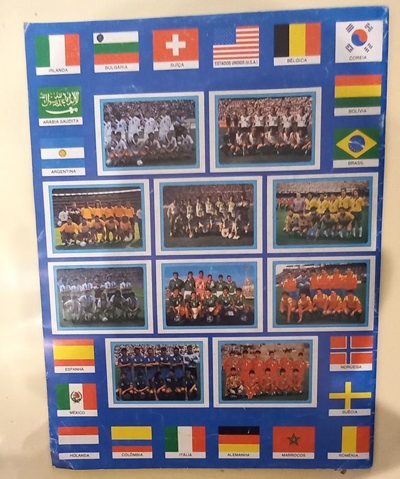 Caderneta  Mundial Futebol USA 94, Edições Manil