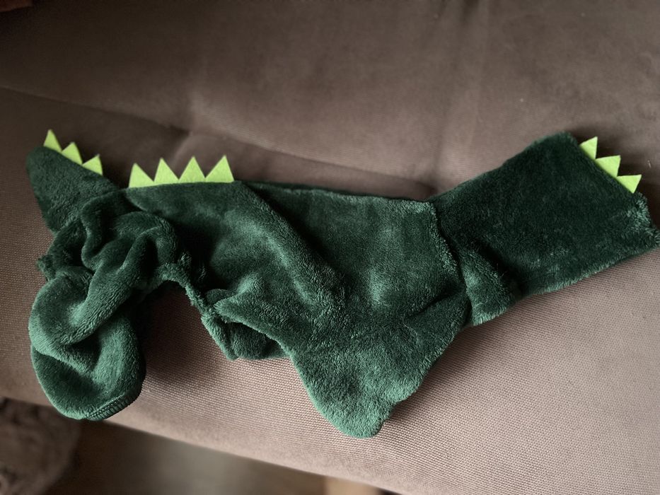 Теплий костюм динозаврика котику чи собачці