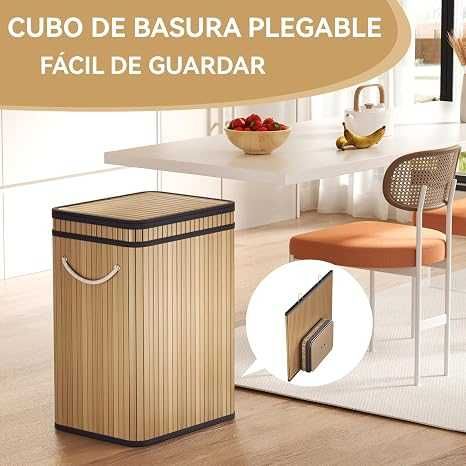 Caixote do lixo grande de 80 litros