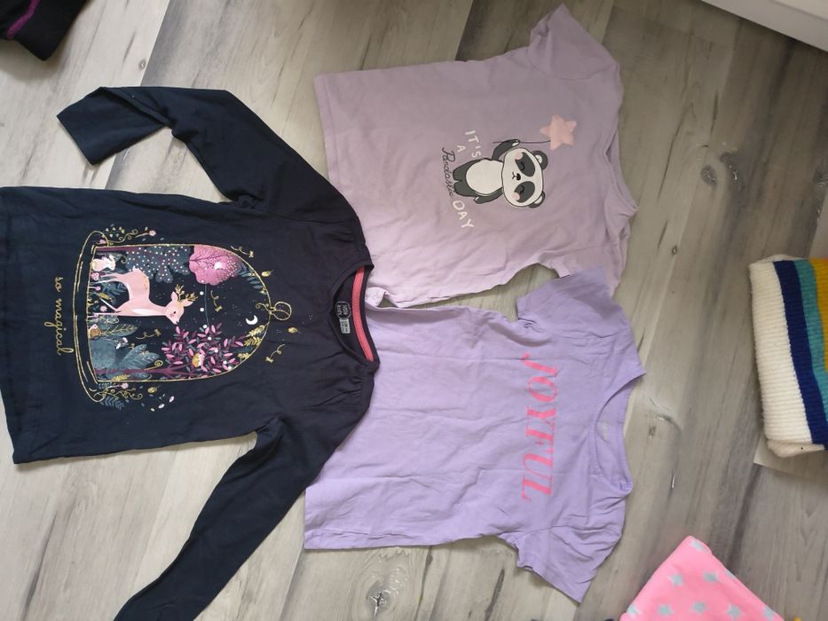 Mini paka ubrań dla dziewczynki rozm 128