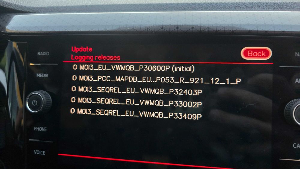 MIB3 MOI3 PREH LG AndroidAuto Carplay  Skoda VW App Connect Mapa USA