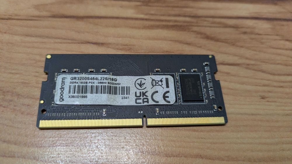 GoodRam 16GB DDR4 SODIMM 3200 MHz CL22 – pamięć RAM PC4-25600, 1x16GB