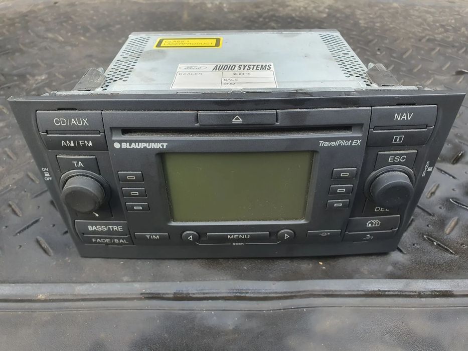 FORD MONDEO III MK3 RADIO FABRYCZNE RADIOODTWARZACZ 3S7T-18K931-CB BLAUPUNKT TRAVELPILOT EX