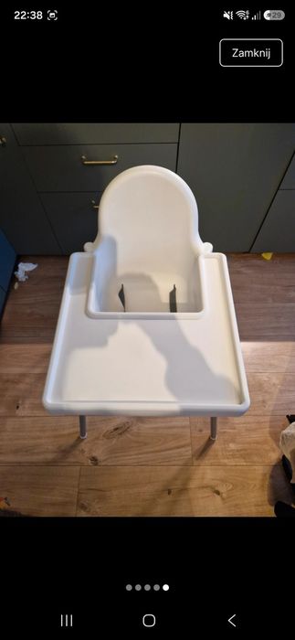 Krzesełko do karmienia ikea