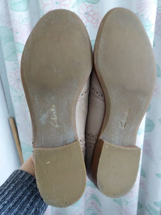 туфли кожа Clarks 38 разм