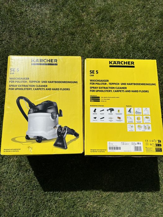 Karcher se5 care пилосос для хімчистки та сухе прибирання