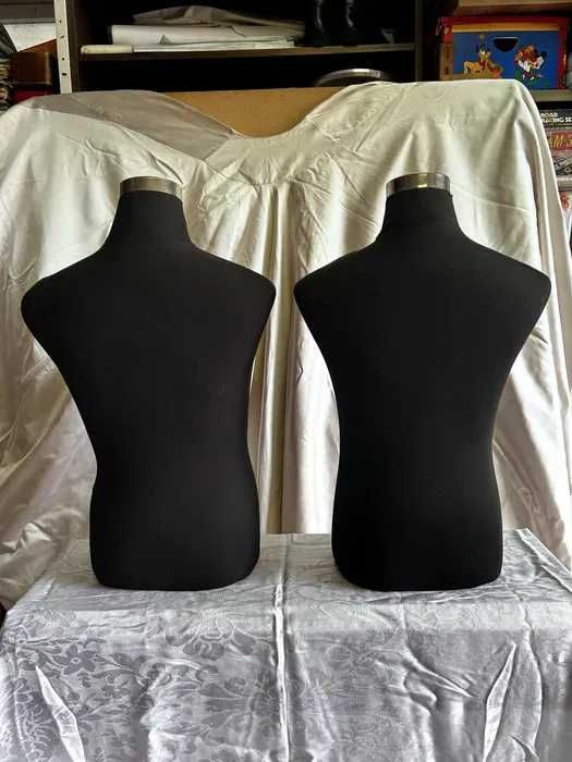 Busto de Manequim Masculino – Preto