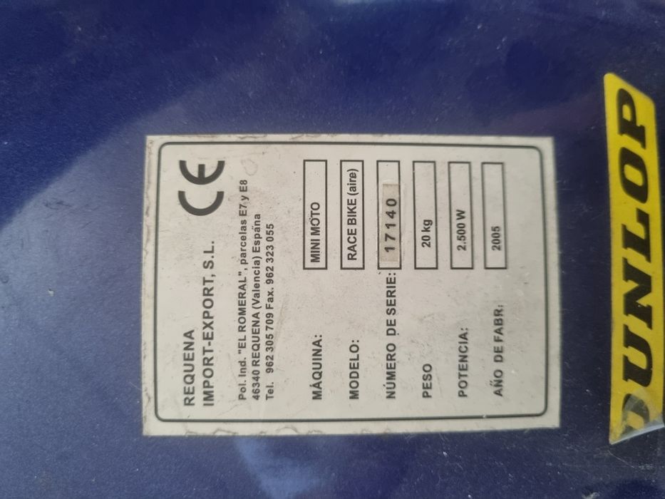 Mini Mota a gasolina - Race Bike