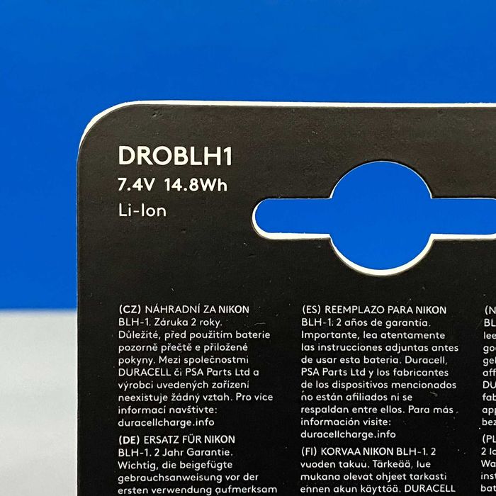 Duracell Battery - Olympus BLH-1 (E-M1X, E-M1 Mark II/III)64584698902402121