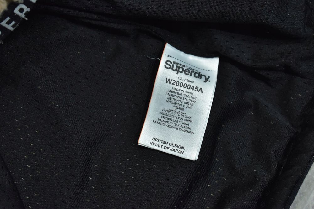 Superdry Storm Damska Kurtka Overhead Sherpa 38