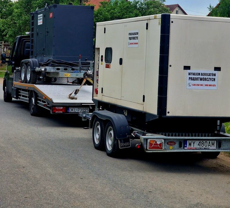 Agregat prądotwórczy 16 kW - 2 MW pod scenę i festiwal 24/7