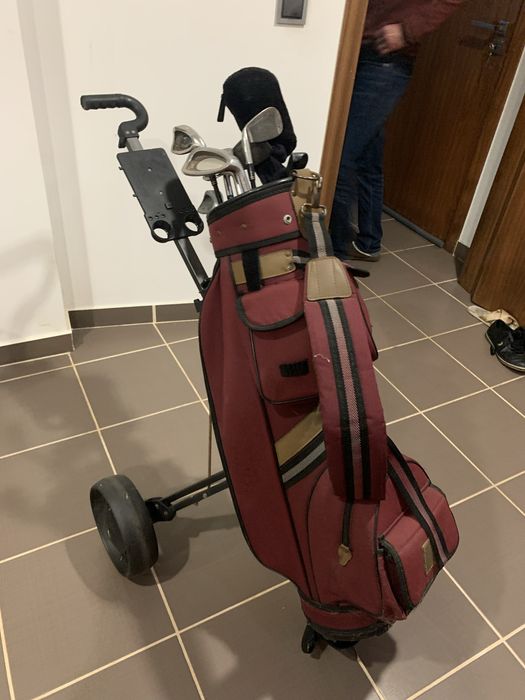 Saco de Golf  completo(9 tacos)com troley