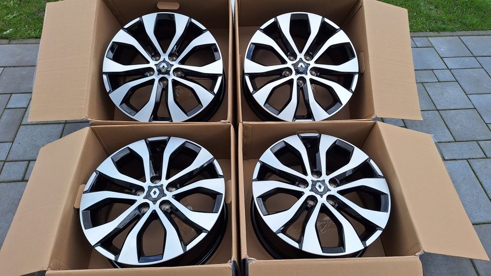 Nowe Alufelgi 5x114,3 R17 Renault Megane III IV Kadjar Talisman Trafic